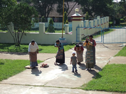 チベット居住区の人たち